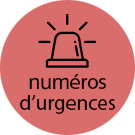 Numéros d'urgences